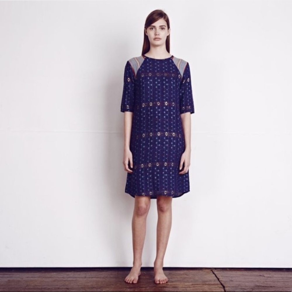 Ace & Jig Sheath Dress in Royal